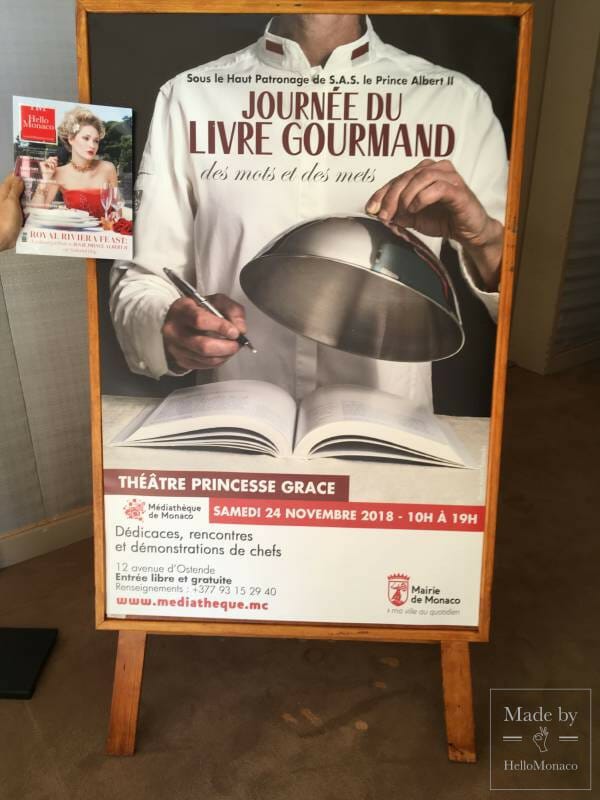 Great Chefs and Authors Inspire and Cook at Theatre Princess Grace