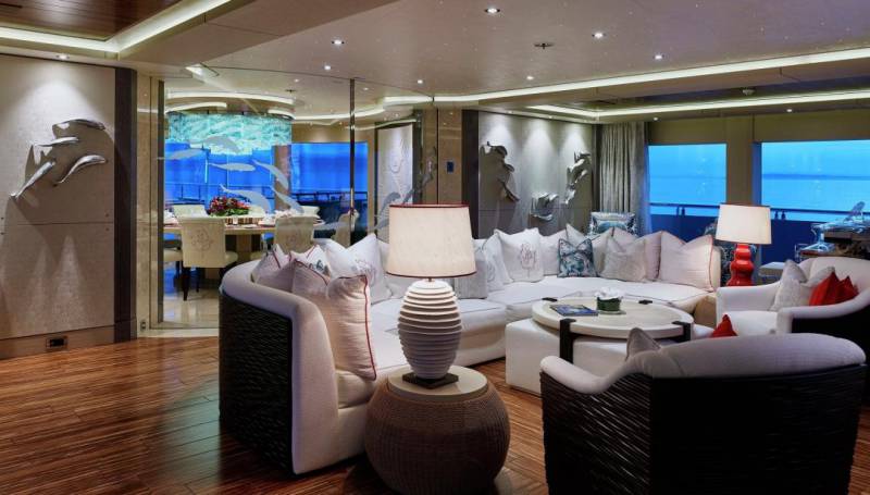 Inside the 91m yacht seized by Malaysia