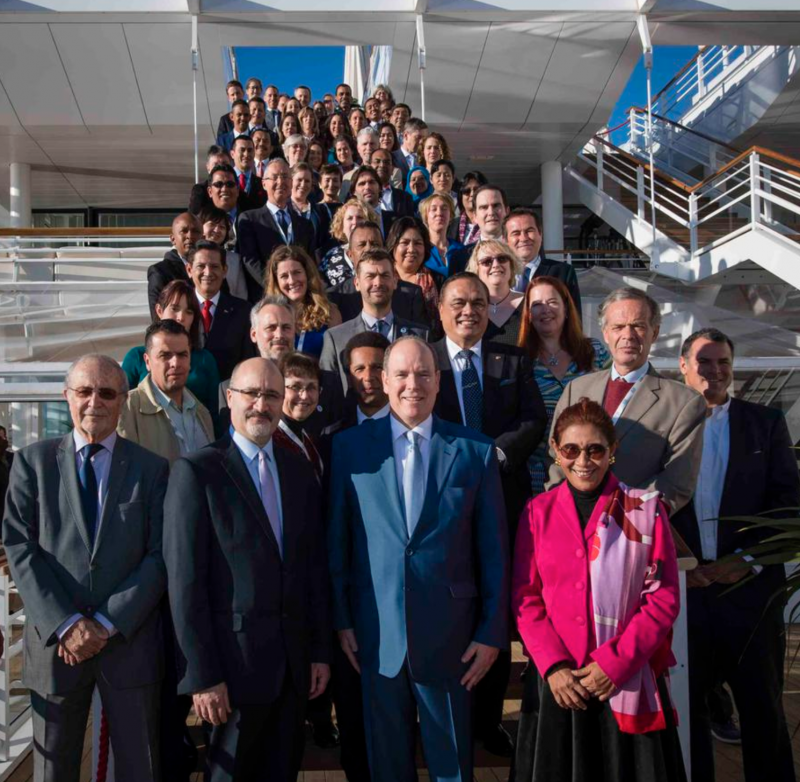 Prince Albert attends First Coral Reef Initiative General Assembly