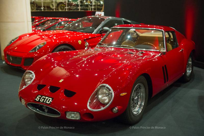 Prince Albert inaugurates Ferrari Exhibition