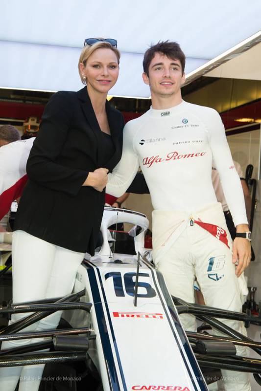 Charles Leclerc is Ambassador for Princess Charlene Foundation