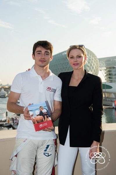 Charles Leclerc is Ambassador for Princess Charlene Foundation