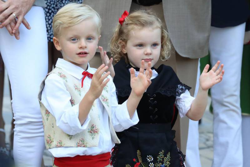 Prince Jacques and Princess Gabriella