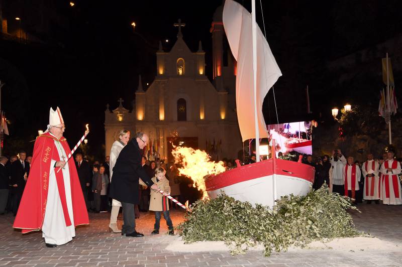Monegasque renewed traditional euphoria for Santa Devota