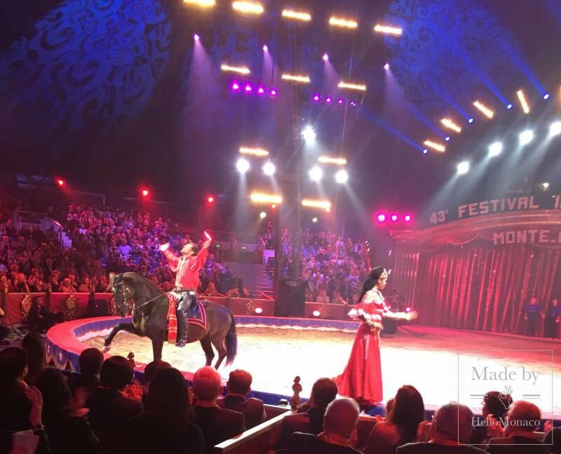 Opening performance of the 43rd International Circus Festival of Monte Carlo
