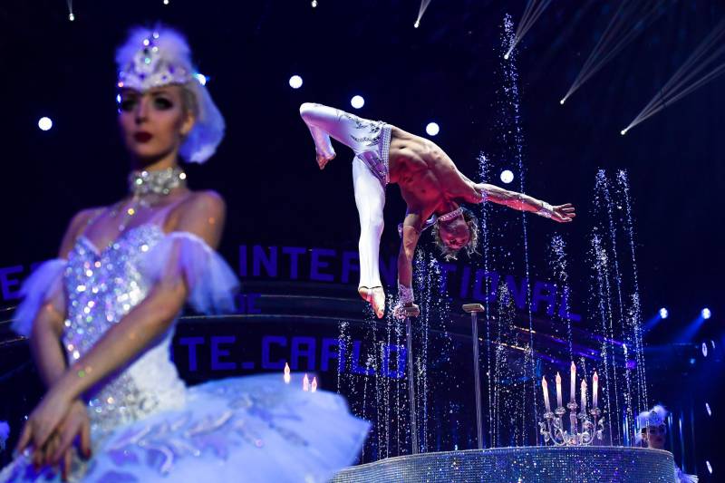 Opening performance of the 43rd International Circus Festival of Monte Carlo