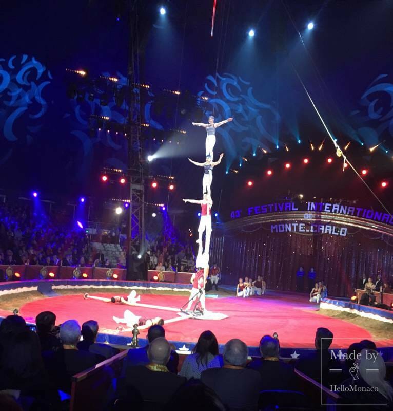 Opening performance of the 43rd International Circus Festival of Monte Carlo