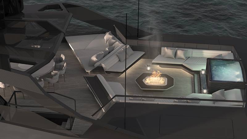 CRN shipyard presented the first render of the 75-meter Begallta superyacht designed by Igor Lobanov