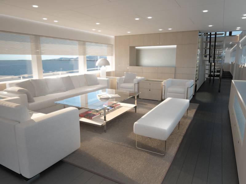 Construction of 32-metre superyacht by Van Der Valk for repeat client