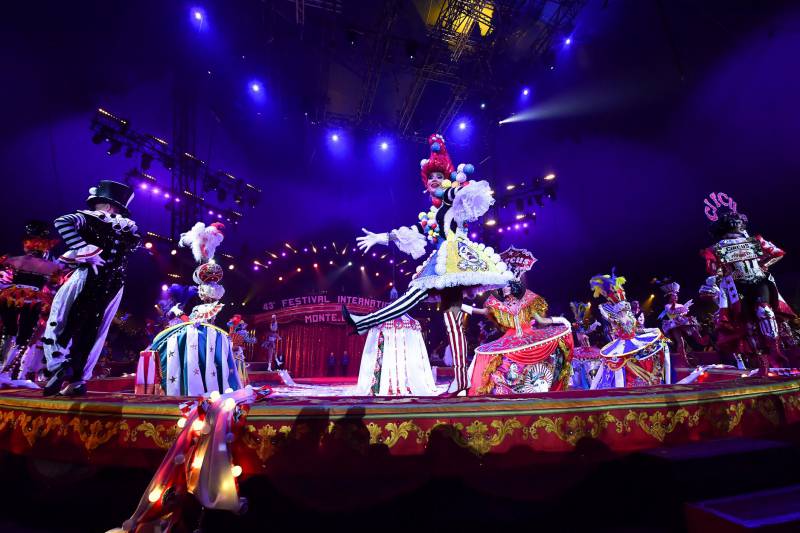 Opening performance of the 43rd International Circus Festival of Monte Carlo