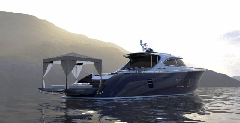 Zeelander Z72 a close look at the new 22-meter flagship. Design inspired by Porsche