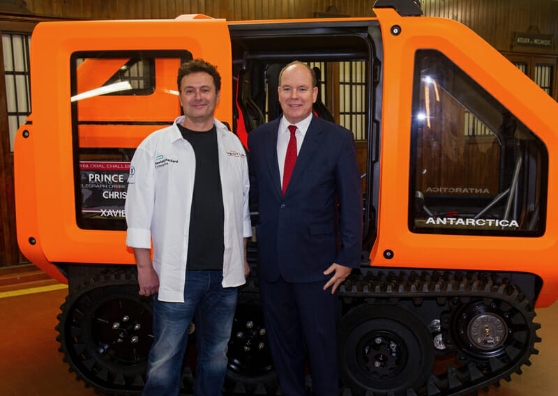 Prince Albert at the Controls: Zero Emissions «Antarctica»