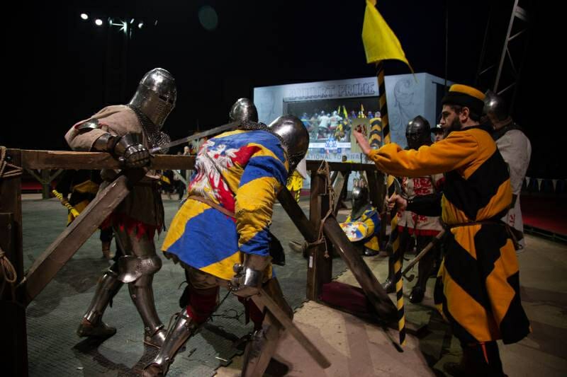 “Buhurt Prime” revived Medieval Battles Monaco