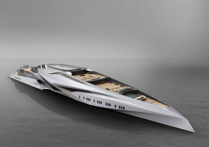 229-meter superyacht project Valkyrie - the largest private vessel in the world