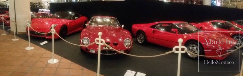 A dreaming Ferrari red carpet at Princely Top Car Collection