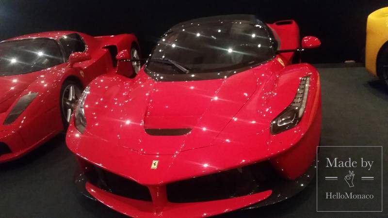 A dreaming Ferrari red carpet at Princely Top Car Collection