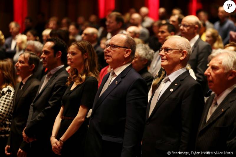 Prince Albert and Beatrice Borromeo attend Red Cross Graduation Ceremony