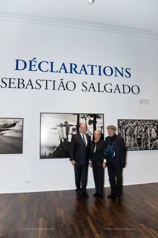 Prince Albert attends Human Rights Photography Exhibition