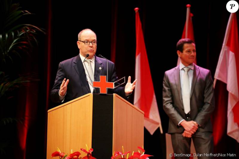 Prince Albert and Beatrice Borromeo attend Red Cross Graduation Ceremony