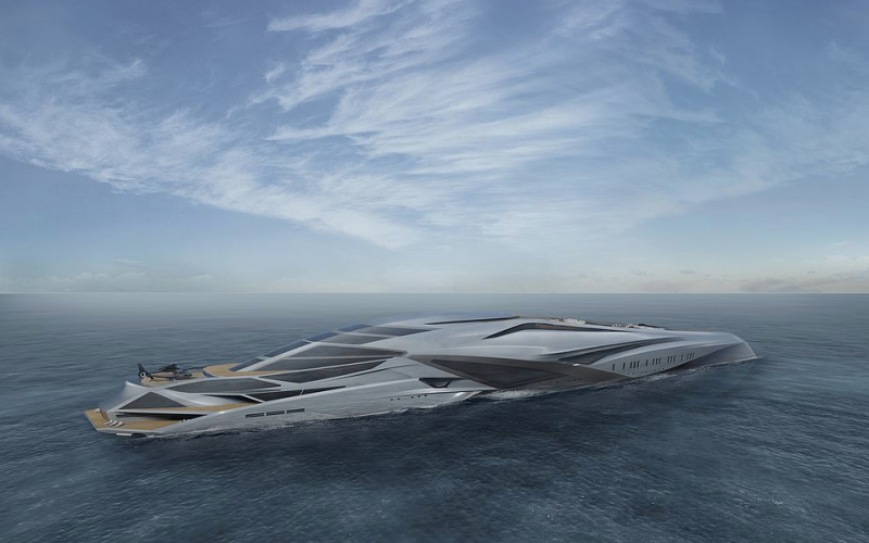 229-meter superyacht project Valkyrie - the largest private vessel in the world