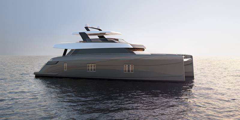 80 Sunreef Power catamaran- interior's first look