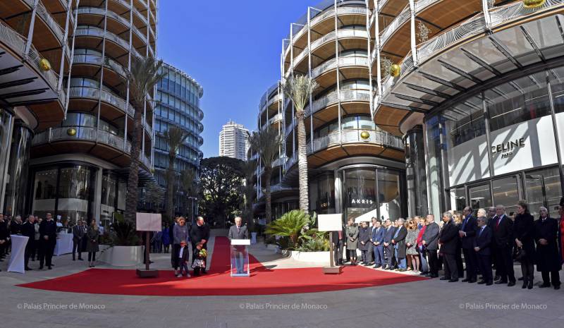 Princely Family inaugurates One Monte-Carlo Complex and Princess Charlene Walk