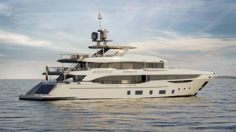 Benetti sold their first Diamond 145