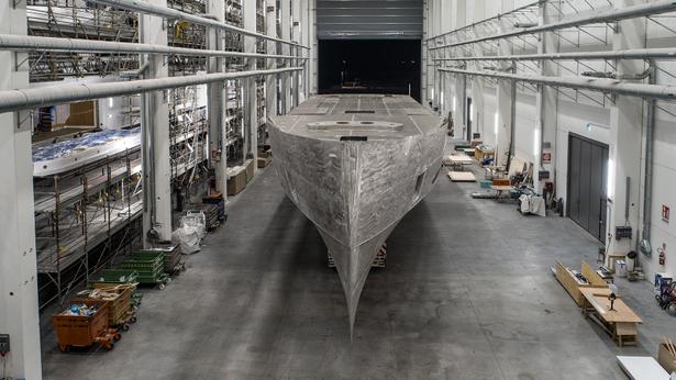 Columbus S50 on its way to completion