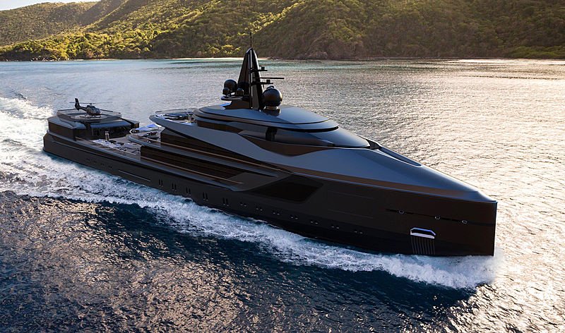 105-metre extreme expedition superyacht Esquel by Oceanco