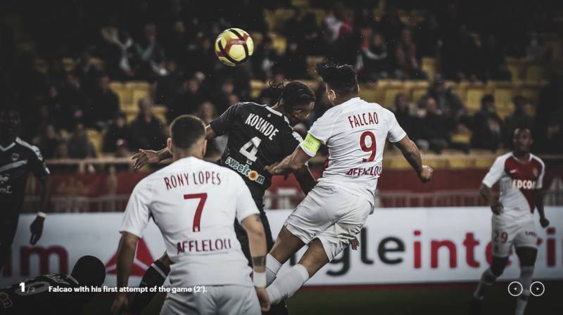 AS Monaco earns another point in a draw with Bordeaux 1-1