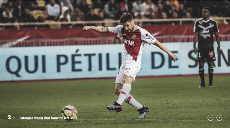 AS Monaco earns another point in a draw with Bordeaux 1-1