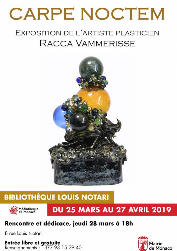 "Carpe Noctem", an exhibition by the artist Racca Vammerisse