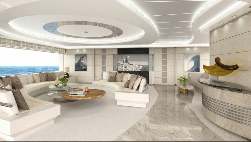 74m Turquoise superyacht Vallicelli sold and under construction