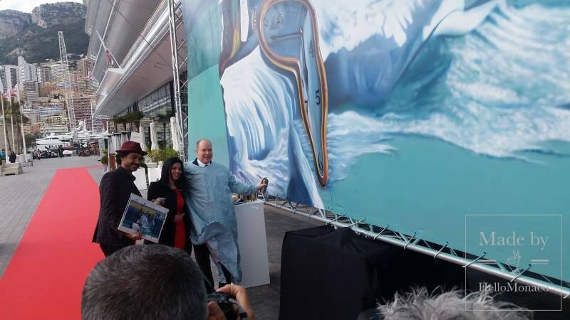 Brazilian street artist Kobra embraces the Principality eco-commitment