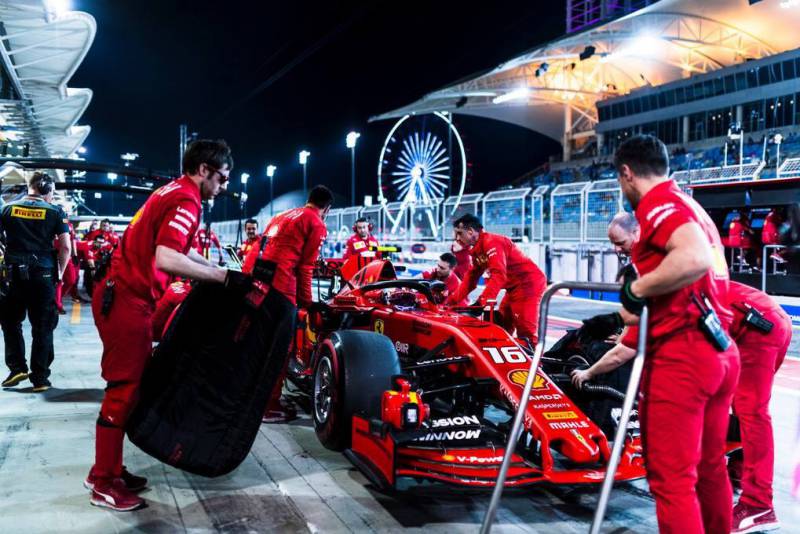 Formula 1 Grand Prix - Charles LeClerc Eclipses Vettel For Pole Position in Bahrain