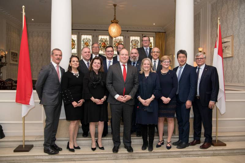 Prince Albert visits Canada