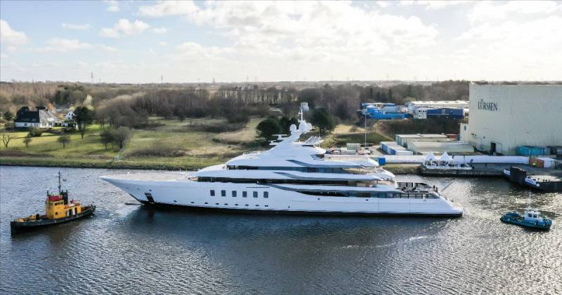 Madsummer: third 90+ m Lurssen in a row launched