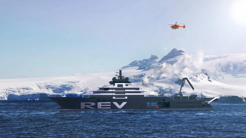 REV The biggest explorer superyacht in the world taking shape in Romania