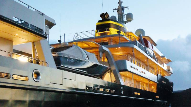 REV The biggest explorer superyacht in the world taking shape in Romania