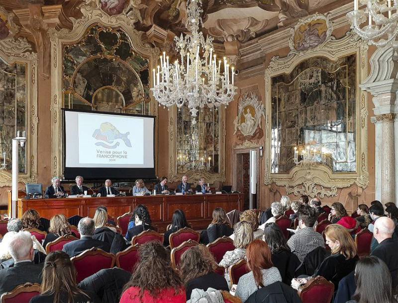 Monaco took a part in presentation of the French-speaking world in Venise, Italy