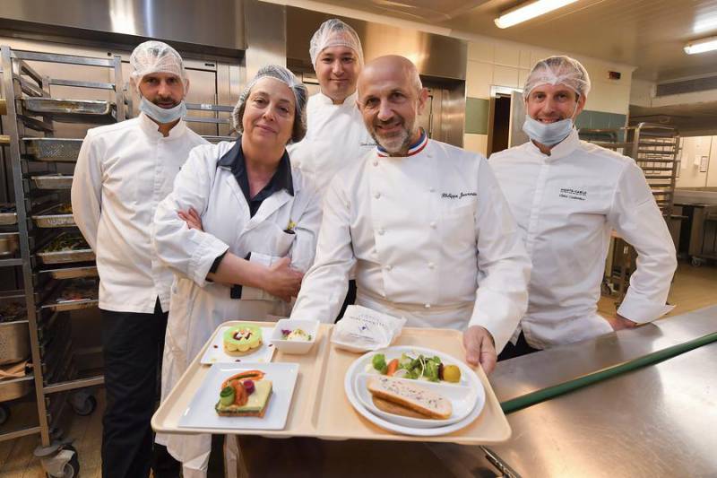 Culinary event at Princess Grace Hospital