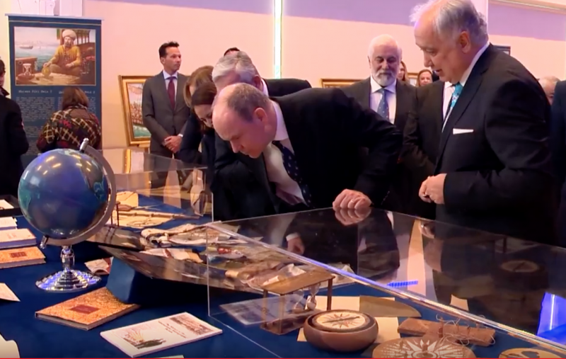 Prince Albert inaugurates Historic Sea Charts and the Mediterranean Exhibition 