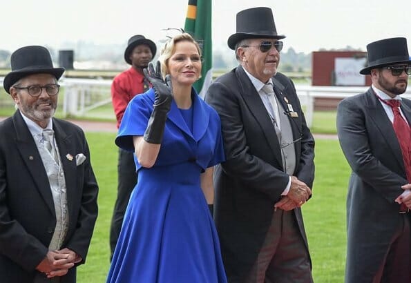 Princess Charlene attended Johannesburg Royal Race Day event