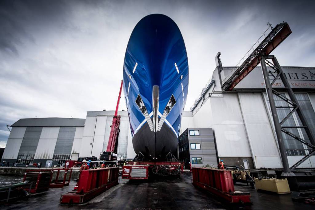 55m Nomad new Amels 180 superyacht launched