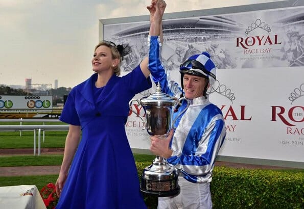 Princess Charlene attended Johannesburg Royal Race Day event