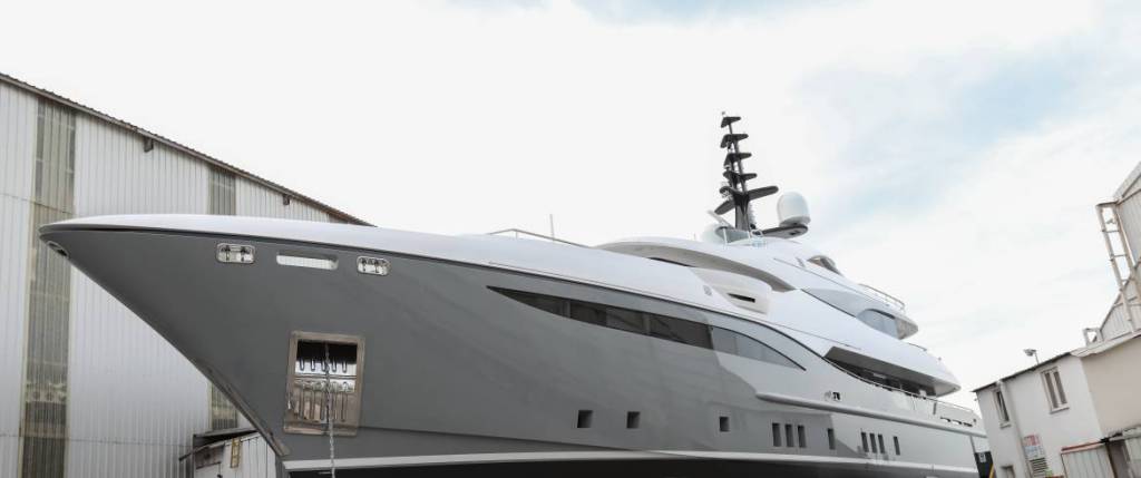 47.5m Lilium- Bilgin Yachts launches its last yacht at Kucukcekmece facility