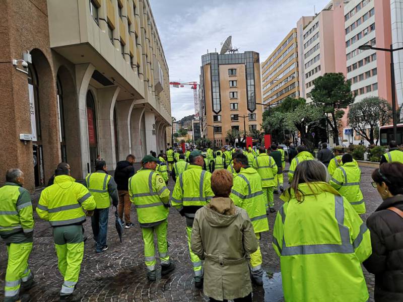 City workers strike Monaco