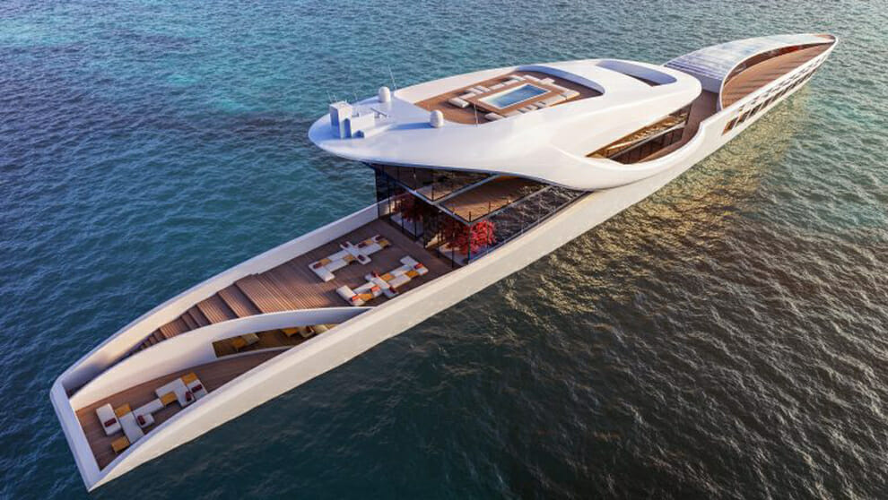 Hop The Megayacht Concept That Dreams To Crossing The World