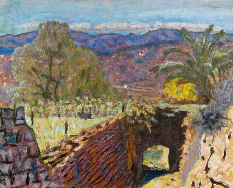 Bonnard in black and colour at Le Cannet