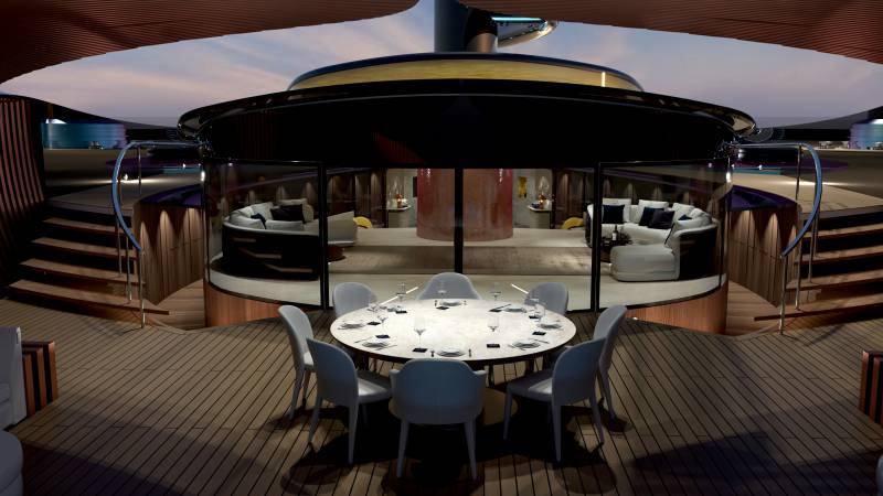The Black Pearl code- 72m sailing yacht concept Osseo